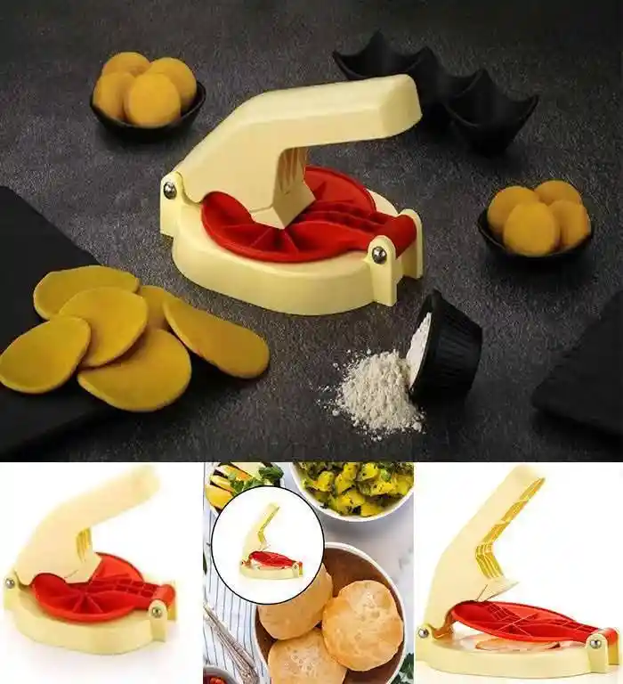 plastic puri and chapti maker